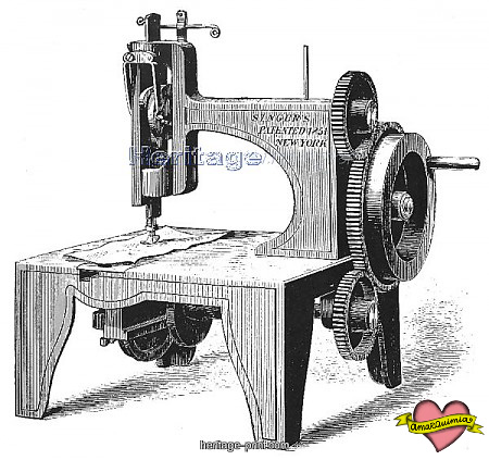 Historia de un mueble: máquina de coser Singer + nuestra restauración -  Amarquimia